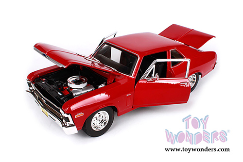 Maisto Special Edition - Chevrolet® Nova™ SS™ Coupe Hardtop (1970, 1/18 scale diecast model car, Red) 31132R 