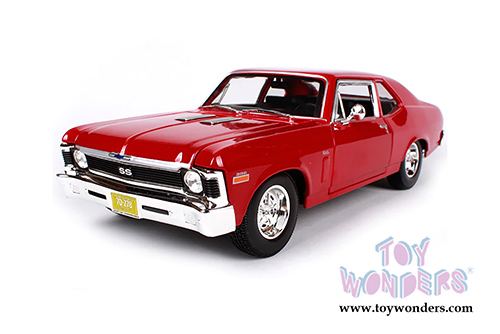 Maisto Special Edition - Chevrolet® Nova™ SS™ Coupe Hardtop (1970, 1/18 scale diecast model car, Red) 31132R 