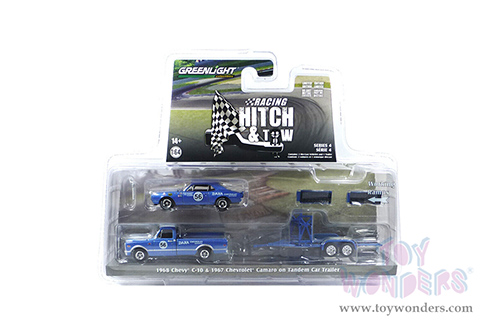 Greenlight - Racing Hitch & Tow Series 4 (1/64 scale diecast model car, Asstd.) 31140/24