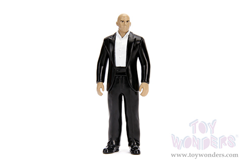 Jada Toys Fast & Furious - Dom's Lykan Hypersport with Lights and Dom Figure (1/18 scale diecast model car, Red) 31140