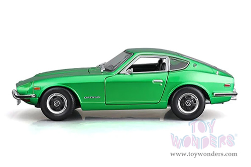 Maisto Special Edition - Datsun 240Z Hardtop (1971, 1/18 scale diecast model car, Green) 31170GN