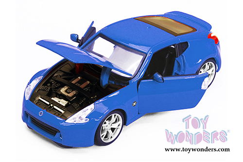 Maisto - Nissan 370Z Hard Top (2009, 1/24 scale diecast model car, Blue) 31200BU
