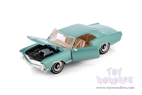 Showcasts® Collectibles -  Buick™ Riviera™ Hardtop (1965, 1/26 scale diecast model car, Blue) 31214BU MAP: $22.99