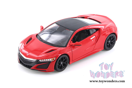 Maisto - Special Edition | Acura NSX Hardtop (2018, 1/24 scale diecast model car, Red) 31234R