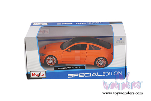 Maisto - Special Edition | BMW M4 GTS Hardtop (1/24 scale diecast model car, Orange) 31246OR