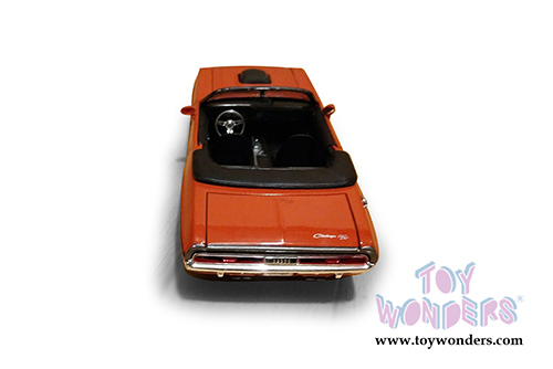 Maisto Special Edition - Dodge Challenger R/T Convertible (1970, 1/24 scale diecast model car, Orange) 31264OR