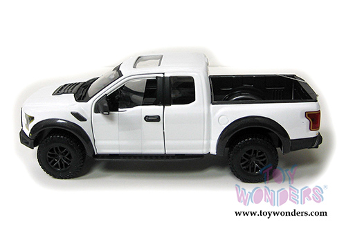 Maisto - Special Edition Trucks | Ford Raptor Pick Up Truck (2017, 1/24 scale diecast model car, White) 31266W