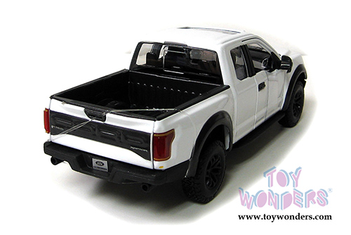 Maisto - Special Edition Trucks | Ford Raptor Pick Up Truck (2017, 1/24 scale diecast model car, White) 31266W