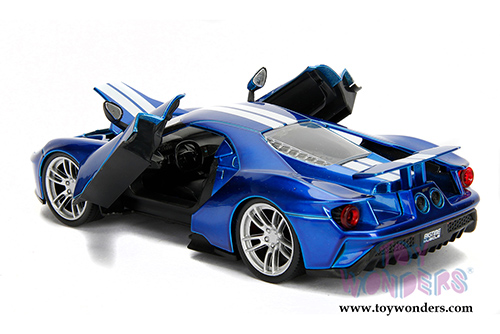 Jada Toys - Metals Die Cast | Big Time Muscle Ford GT Hardtop (2017, 1/24 scale diecast model car, Asstd.) 31268DP1
