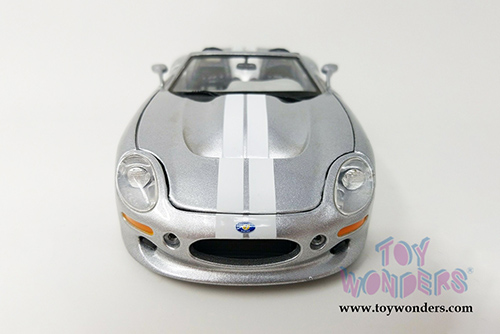 Maisto - Special Edition | Shelby Series One® Convertible (1999, 1/24 scale diecast model car, Silver) 31277SV