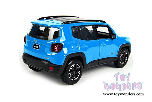 Maisto - Special Edition | Jeep&reg; Renegade SUV (2017, 1/24 scale diecast model car, Blue) 31282BU