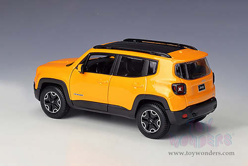 Maisto - Special Edition | Jeep&reg; Renegade SUV (2017, 1/24 scale diecast model car, Orange) 31282OR