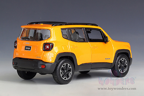 Maisto - Special Edition | Jeep&reg; Renegade SUV (2017, 1/24 scale diecast model car, Orange) 31282OR