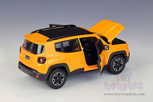 Maisto - Special Edition | Jeep&reg; Renegade SUV (2017, 1/24 scale diecast model car, Orange) 31282OR