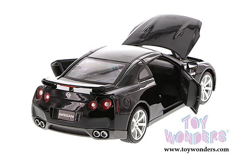 Maisto - Nissan GT-R Hardtop (2009, 1/24 scale diecast model car, Black) 31294BK