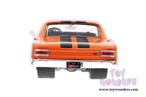 Maisto All Stars - Chevrolet Chevelle SS 396 Hard Top (1966, 1/24 scale diecast model car, Orange) 31333OR