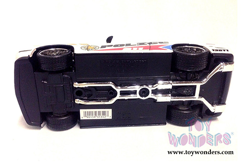 Maisto All Stars - Dodge Challenger Police (1/24 scale diecast model car, White/Black) 31342WB