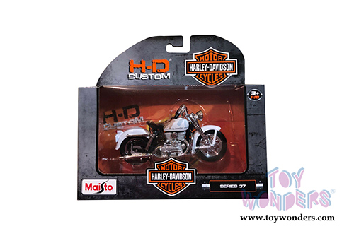 Maisto - Harley-Davidson Motorcycles Series 37 (1/18 scale diecast model car, Asstd.) 31360/37