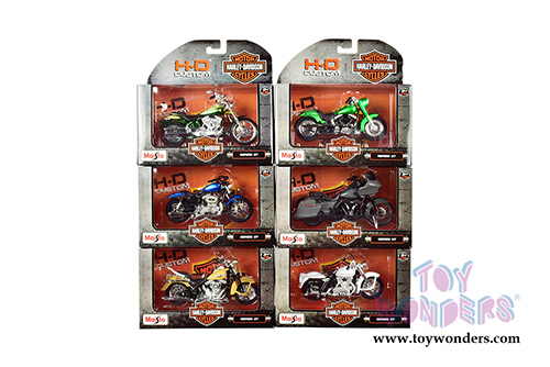 Maisto - Harley-Davidson Motorcycles Series 37 (1/18 scale diecast model car, Asstd.) 31360/37