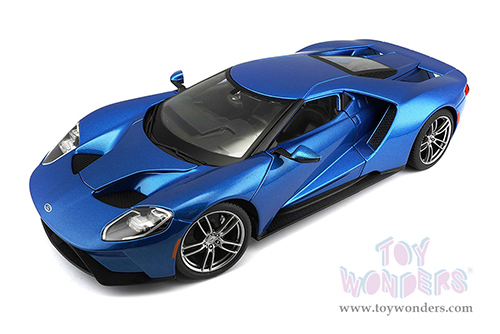 Maisto Special Edition - Ford GT Hardtop (2017, 1/18 scale diecast model car, Blue) 31384BLU