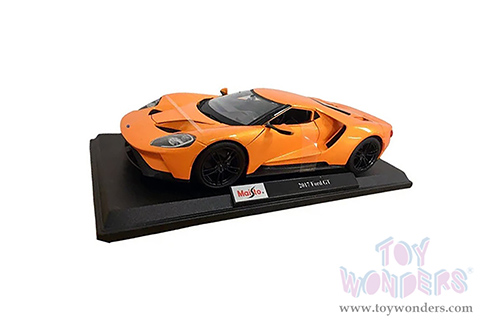 Maisto Special Edition - Ford GT Hardtop (2017, 1/18 scale diecast model car, Orange) 31384OR