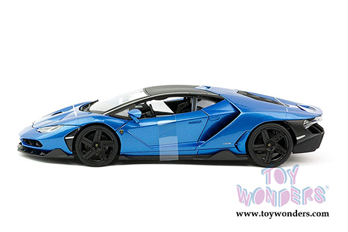  Maisto - Special Edition | Lamborghini Centenario Hardtop (1/18 scale diecast model car, Blue) 31386BU