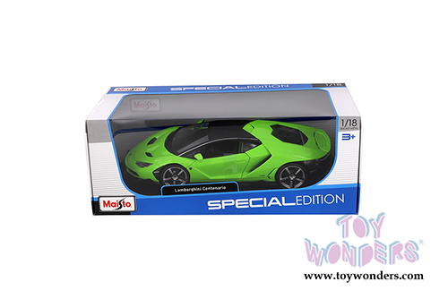  Maisto - Special Edition | Lamborghini Centenario Hardtop (1/18 scale diecast model car, Green) 31386GN