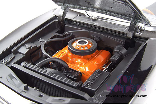  Maisto - Special Edition | Dodge Charger R/T Hardtop (1969, 1/18 scale diecast model car, Metallic Black) 31387