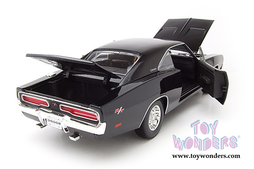  Maisto - Special Edition | Dodge Charger R/T Hardtop (1969, 1/18 scale diecast model car, Metallic Black) 31387