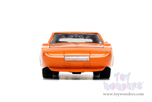 Jada Toys - I Love The 60's | Dodge Charger Daytona (1969, 1/24 scale diecast model car, Orange) 31389