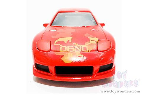 Jada Toys Fast & Furious - Juliu's Mazda RX-7 (1/32 scale diecast model car, Orange) 31442