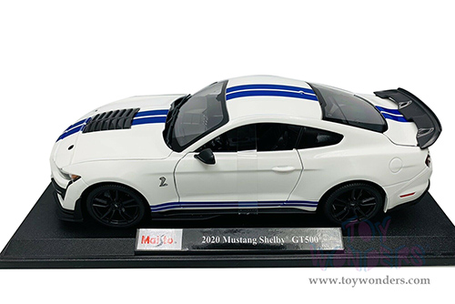 Maisto Special Edition - Ford Mustang Shelby® GT500® Hardtop (2020, 1/18 scale diecast model car, White) 31452W