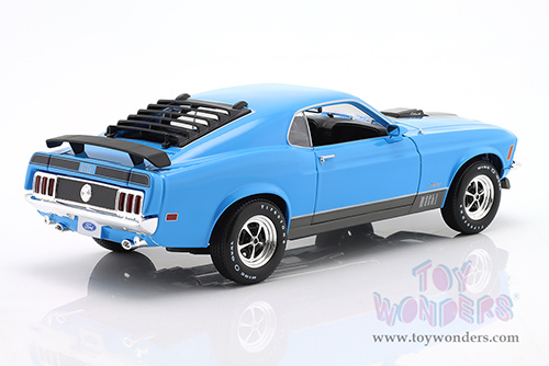 Maisto Special Edition - Ford Mustang Mach 1 428 Hardtop (1970, 1/18 scale diecast model car, Blue) 31453BU