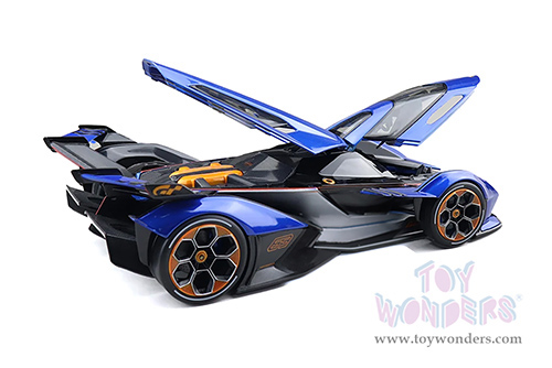  Maisto - Special Edition | Lamborghini V12 Vision Gran Turismo (1/18 scale diecast model car, Blue) 31454BU