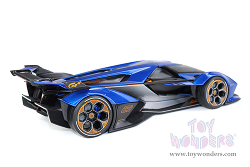  Maisto - Special Edition | Lamborghini V12 Vision Gran Turismo (1/18 scale diecast model car, Blue) 31454BU
