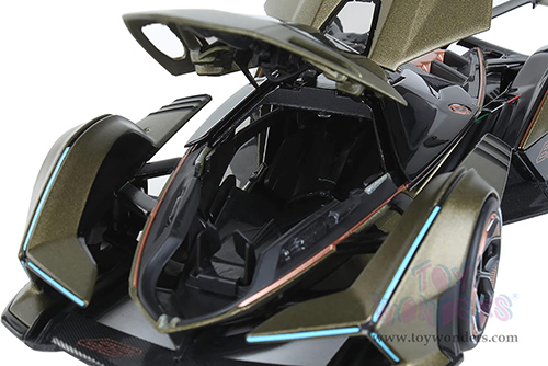  Maisto - Special Edition | Lamborghini V12 Vision Gran Turismo (1/18 scale diecast model car, Matte Green) 31454GN
