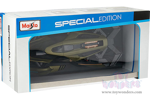  Maisto - Special Edition | Lamborghini V12 Vision Gran Turismo (1/18 scale diecast model car, Matte Green) 31454GN