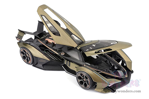 Maisto - Special Edition | Lamborghini V12 Vision Gran Turismo (1/18 scale diecast model car, Matte Green) 31454GN