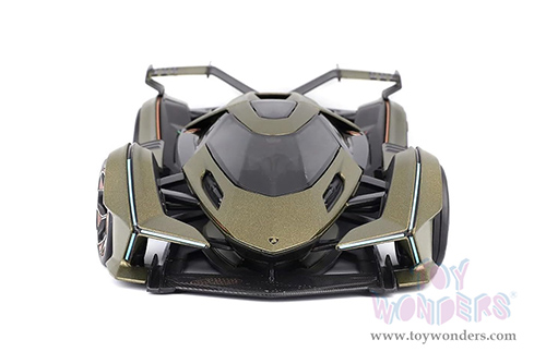  Maisto - Special Edition | Lamborghini V12 Vision Gran Turismo (1/18 scale diecast model car, Matte Green) 31454GN
