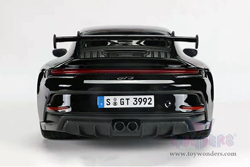 Maisto - Special Edition | Porsche 911 GT3 Hardtop (2022, 1/18 scale diecast model car, Black) 31458BK