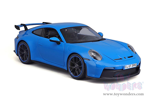 Maisto - Special Edition | Porsche 911 GT3 Hardtop (2022, 1/18 scale diecast model car, Blue) 31458BU