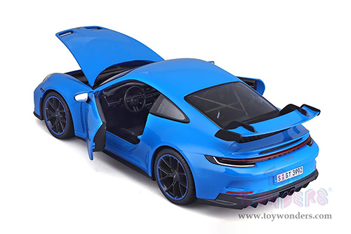 Maisto - Special Edition | Porsche 911 GT3 Hardtop (2022, 1/18 scale diecast model car, Blue) 31458BU