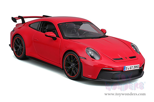 Maisto - Special Edition | Porsche 911 GT3 Hardtop (2022, 1/18 scale diecast model car, Red) 31458R