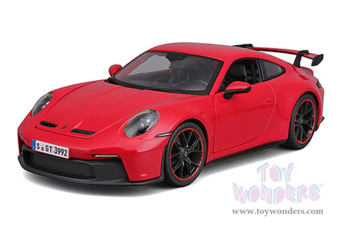 Maisto - Special Edition | Porsche 911 GT3 Hardtop (2022, 1/18 scale diecast model car, Red) 31458R