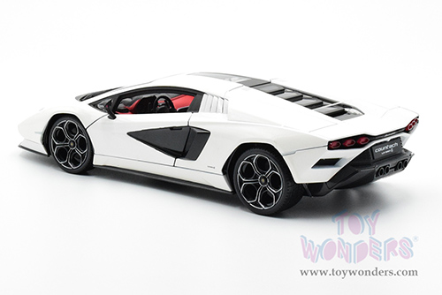  Maisto - Special Edition | Lamborghini Countach LPI 800-4 Hardtop (1/18 scale diecast model car, White) 31459W
