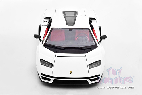  Maisto - Special Edition | Lamborghini Countach LPI 800-4 Hardtop (1/18 scale diecast model car, White) 31459W
