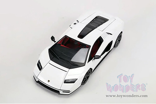  Maisto - Special Edition | Lamborghini Countach LPI 800-4 Hardtop (1/18 scale diecast model car, White) 31459W