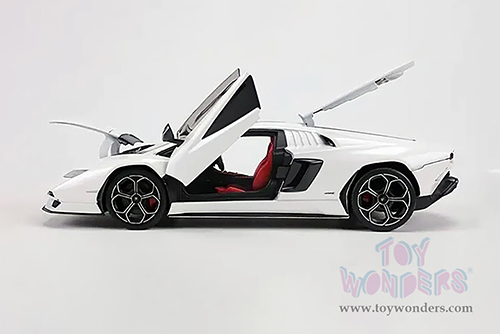  Maisto - Special Edition | Lamborghini Countach LPI 800-4 Hardtop (1/18 scale diecast model car, White) 31459W