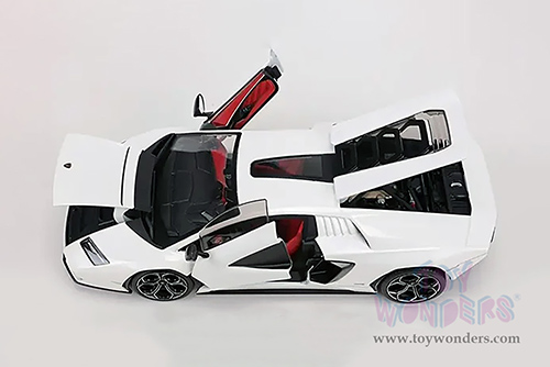  Maisto - Special Edition | Lamborghini Countach LPI 800-4 Hardtop (1/18 scale diecast model car, White) 31459W