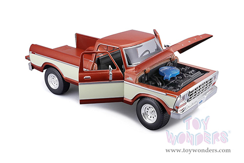 Maisto Special Edition - Ford F150 Pickup (1979, 1/18 scale diecast model car, Brown/Cream) 31462BN
